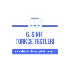 6 Sınıf Türkçe Sözcükte Anlam Test derskitabicevaplarim