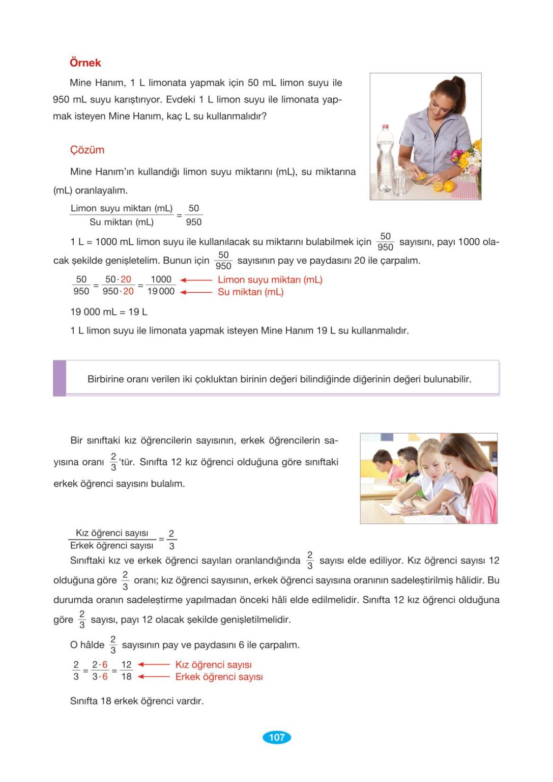 7. Sınıf Matematik Berkay Yayınları Sayfa 107 Cevapları ...