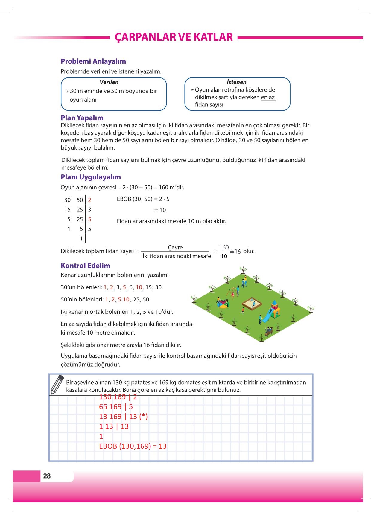 8. Sınıf Matematik Sayfa 28 Cevabı Meb Yayınları - Derskitabicevaplarim.com