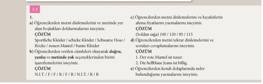 almanca a1.2 ders kitabı sayfa 37 cevabı meb yayınları