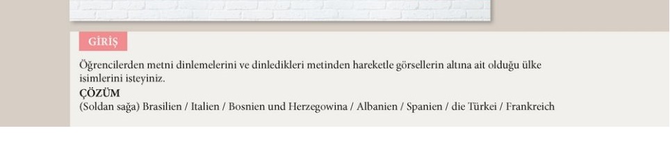 almanca a1.2 ders kitabı sayfa 71 cevabı meb yayınları 