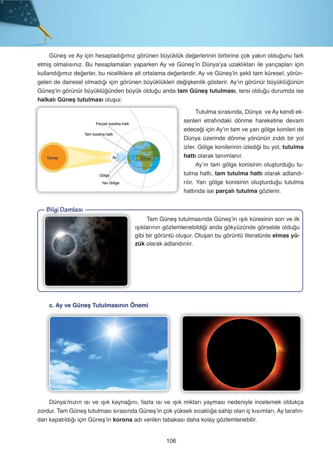 Astronomi Ve Uzay Bilimleri Ata Yayınları Sayfa 106 Cevapları ...