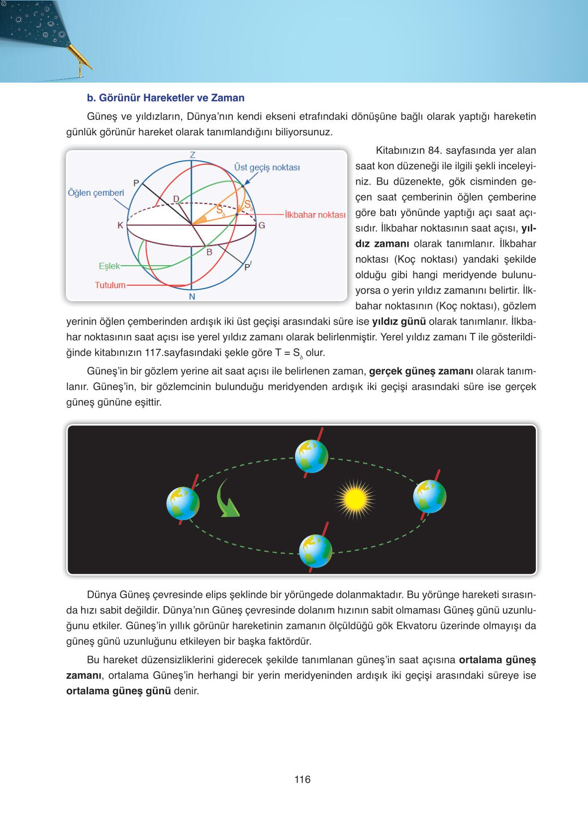 Astronomi Ve Uzay Bilimleri Ata Yayınları Sayfa 116 Cevapları ...