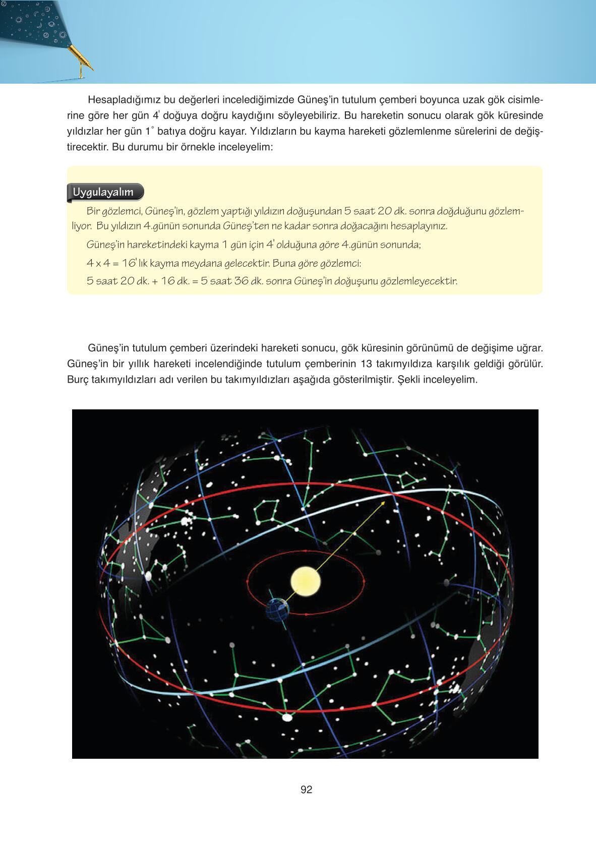 Astronomi Ve Uzay Bilimleri Ata Yayınları Sayfa 92 Cevapları ...