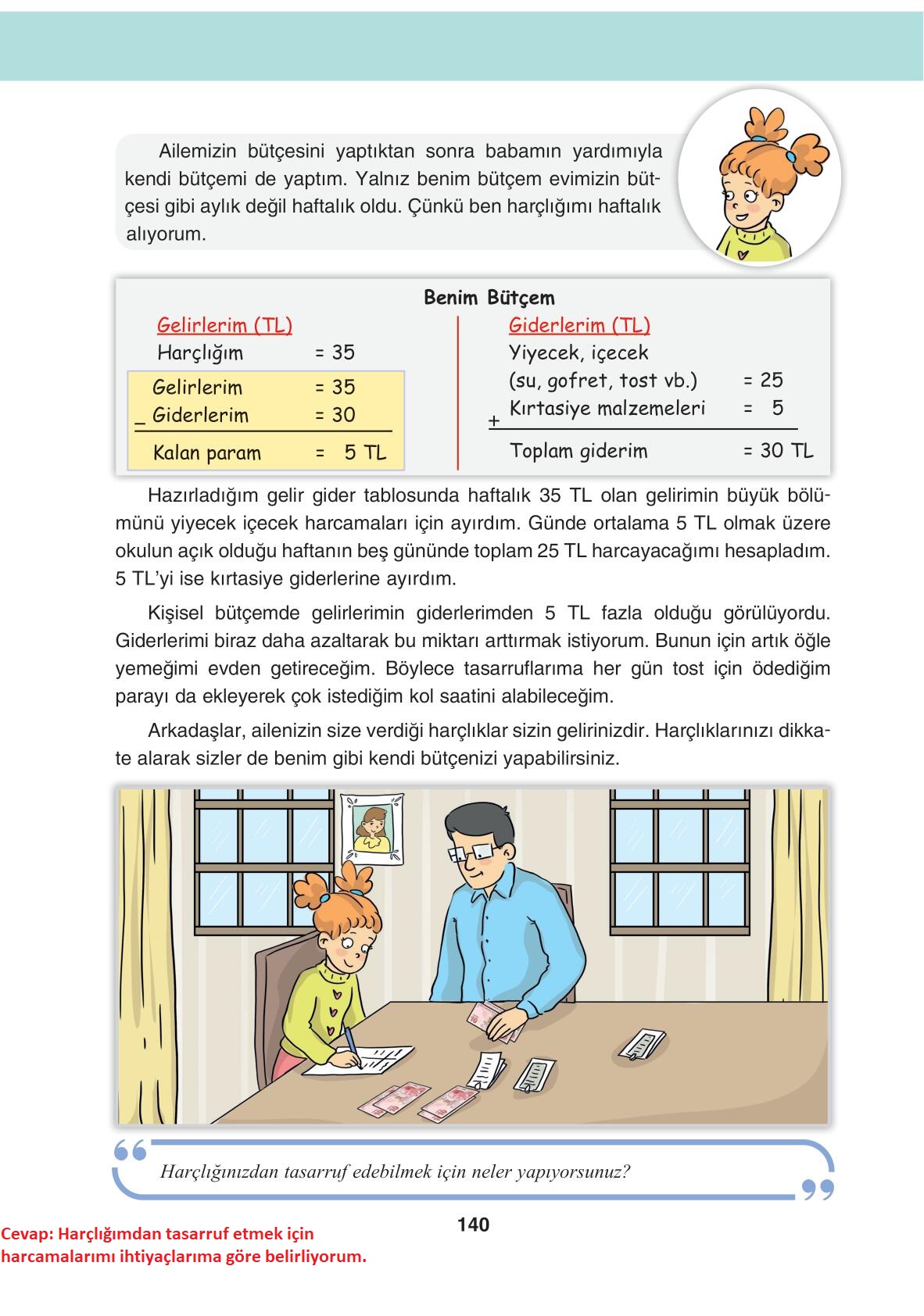 4. Sınıf Sosyal Bilgiler Tuna Yayınları Sayfa 140 Cevapları ...