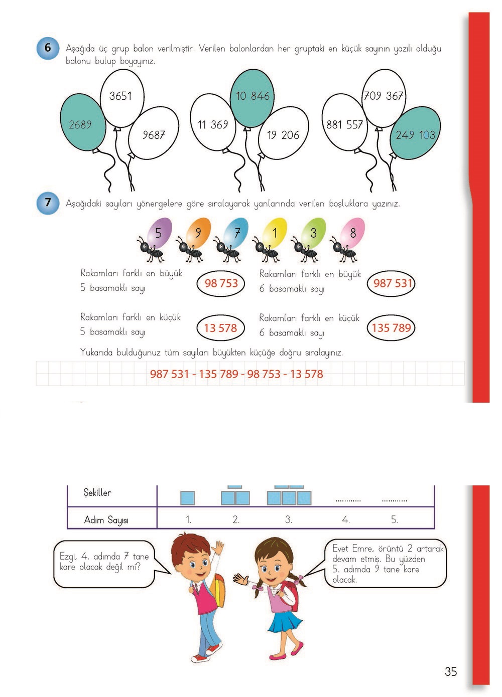 4. Sınıf Matematik Meb Yayınları Sayfa 35 Cevapları ...