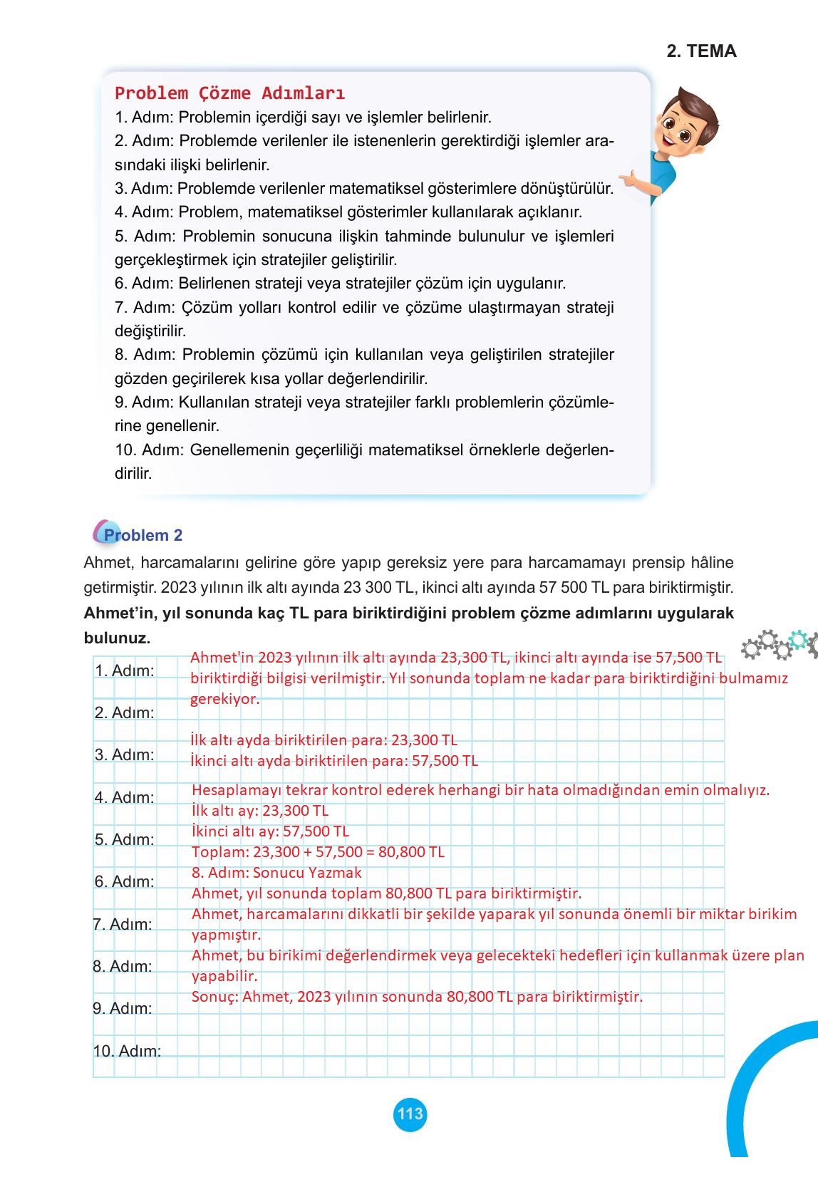 5. Sınıf Meb Yayınları Matematik Ders Kitabı Sayfa 113 Cevapları