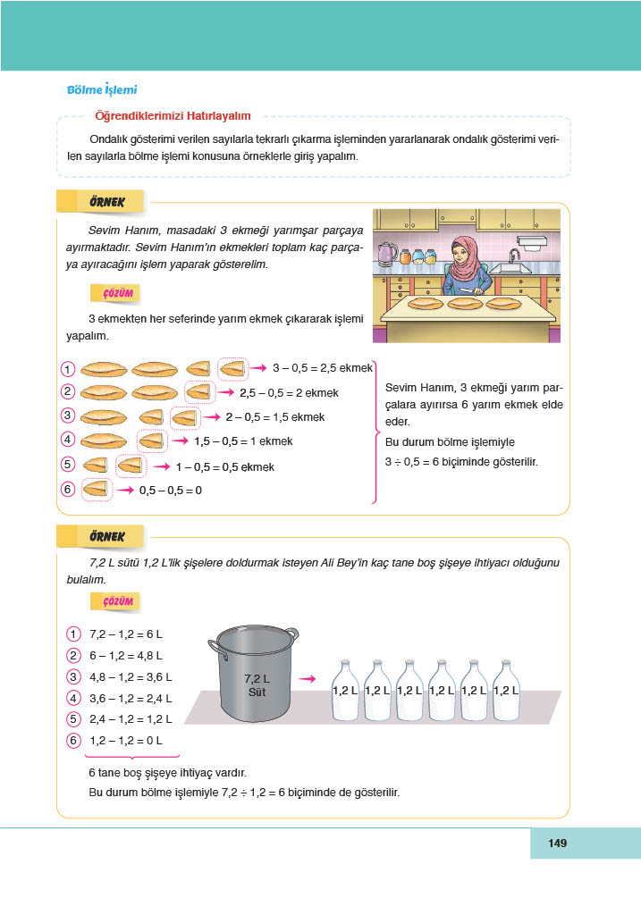 6. Sınıf Doğa Yayınları Matematik Ders Kitabı Sayfa 149 Cevapları