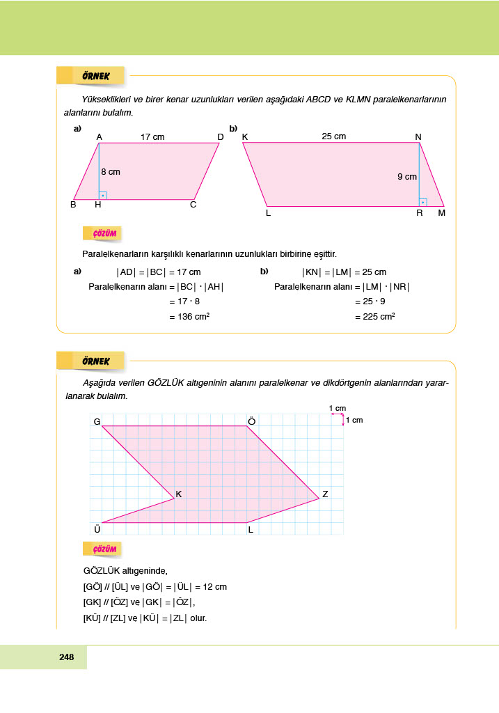 6. Sınıf Doğa Yayınları Matematik Ders Kitabı Sayfa 248 Cevapları