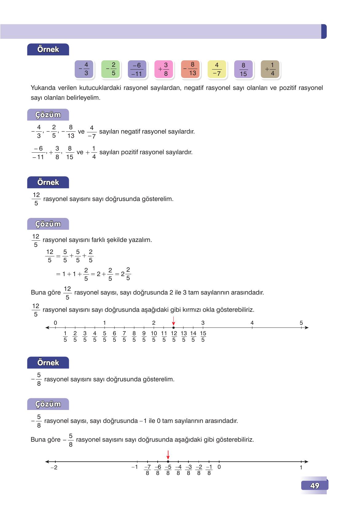 7. Sınıf Edat Yayınları Matematik Ders Kitabı Sayfa 49 Cevapları