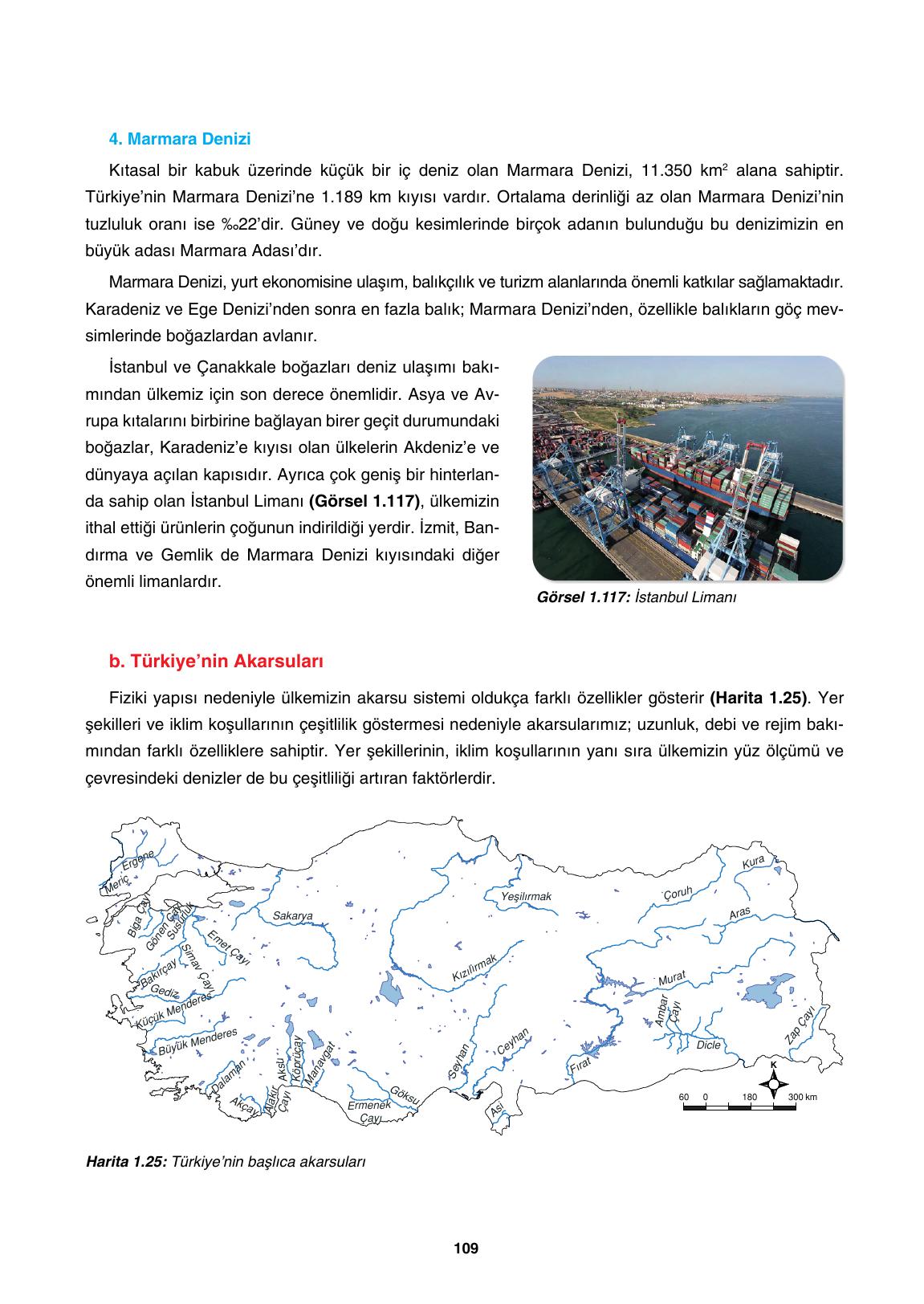 10. Sınıf Tutku Yayınları Coğrafya Ders Kitabı Sayfa 109 Cevapları