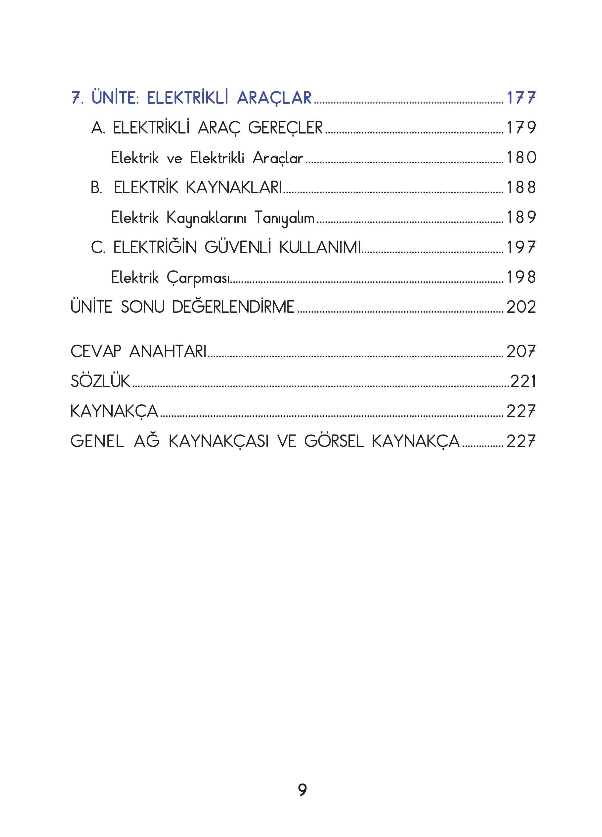 3. Sınıf Sdr Dikey Yayıncılık Fen Bilimleri Ders Kitabı Sayfa 9 Cevapları